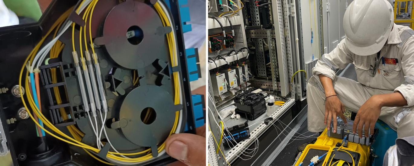 fiber optic termination and testing