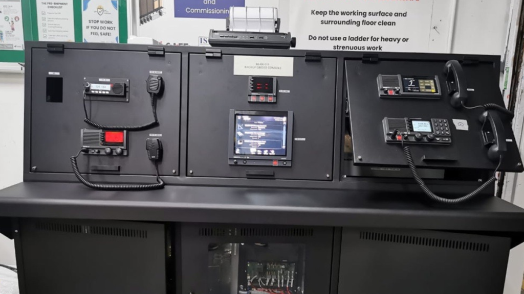 GMDSS console