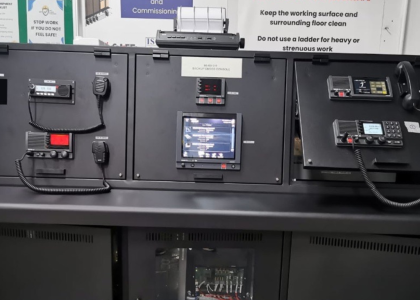 GMDSS console