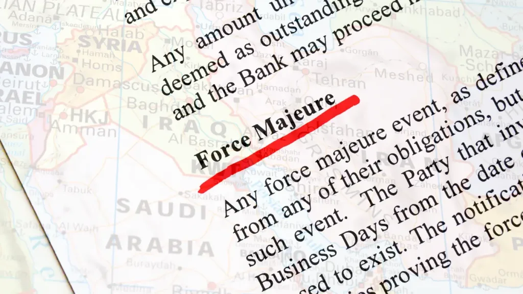 What is force majeure