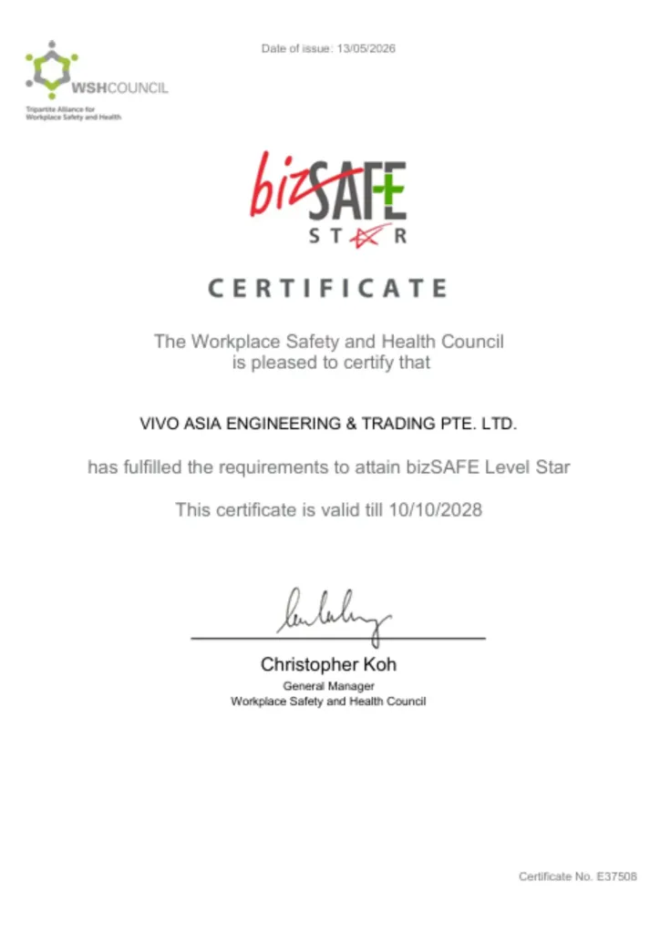 bizsafe certificate