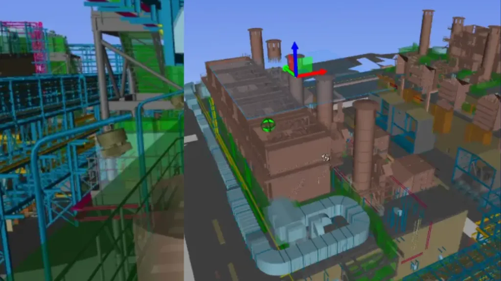 BIM - detailed telecom engineering drawing